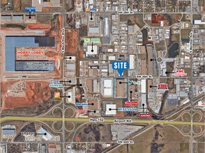 5200 SW 36th St, Oklahoma City, OK - AERIAL map view