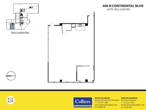 300 Continental Blvd, El Segundo, CA for lease Floor Plan- Image 1 of 1