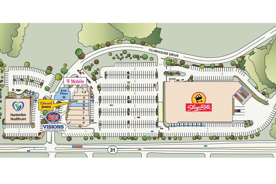 State Route 31, Washington, NJ à louer - Plan de site - Image 2 de 23