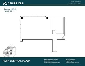 1111 N Loop W, Houston, TX for lease Floor Plan- Image 1 of 1