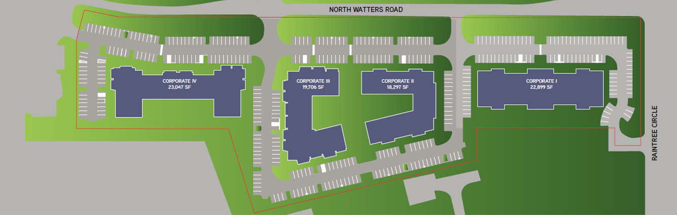 800 N Watters Rd, Allen, TX for lease Site Plan- Image 1 of 2