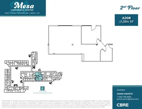 1930 S Alma School Rd, Mesa, AZ à louer Plan d  tage- Image 1 de 2