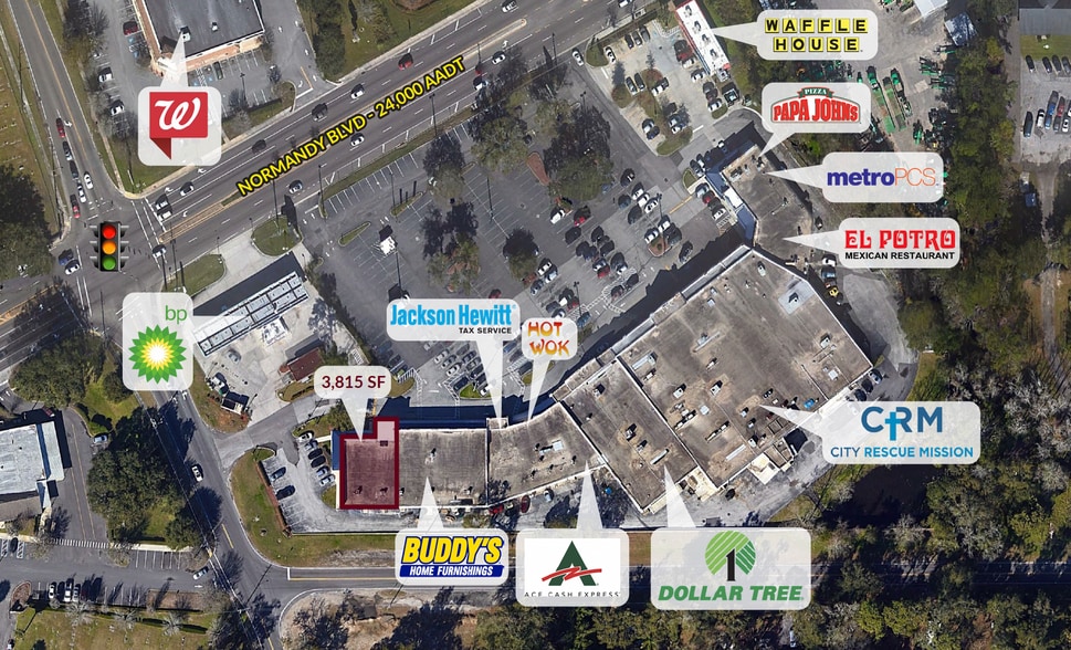 7200 Normandy Blvd, Jacksonville, FL for lease - Building Photo - Image 3 of 7