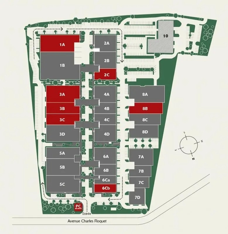 157 Avenue Charles Floquet, Le Blanc-Mesnil for lease Site Plan- Image 1 of 1
