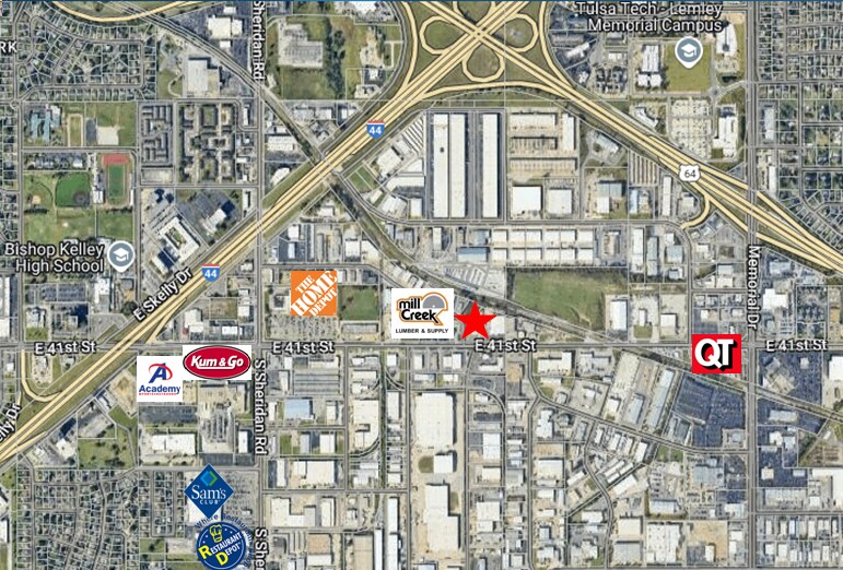 7203 E 41st St, Tulsa, OK à louer - Photo du bâtiment - Image 2 de 3