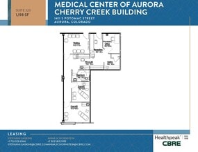 1411 S Potomac St, Aurora, CO à louer Plan d’étage- Image 1 de 1