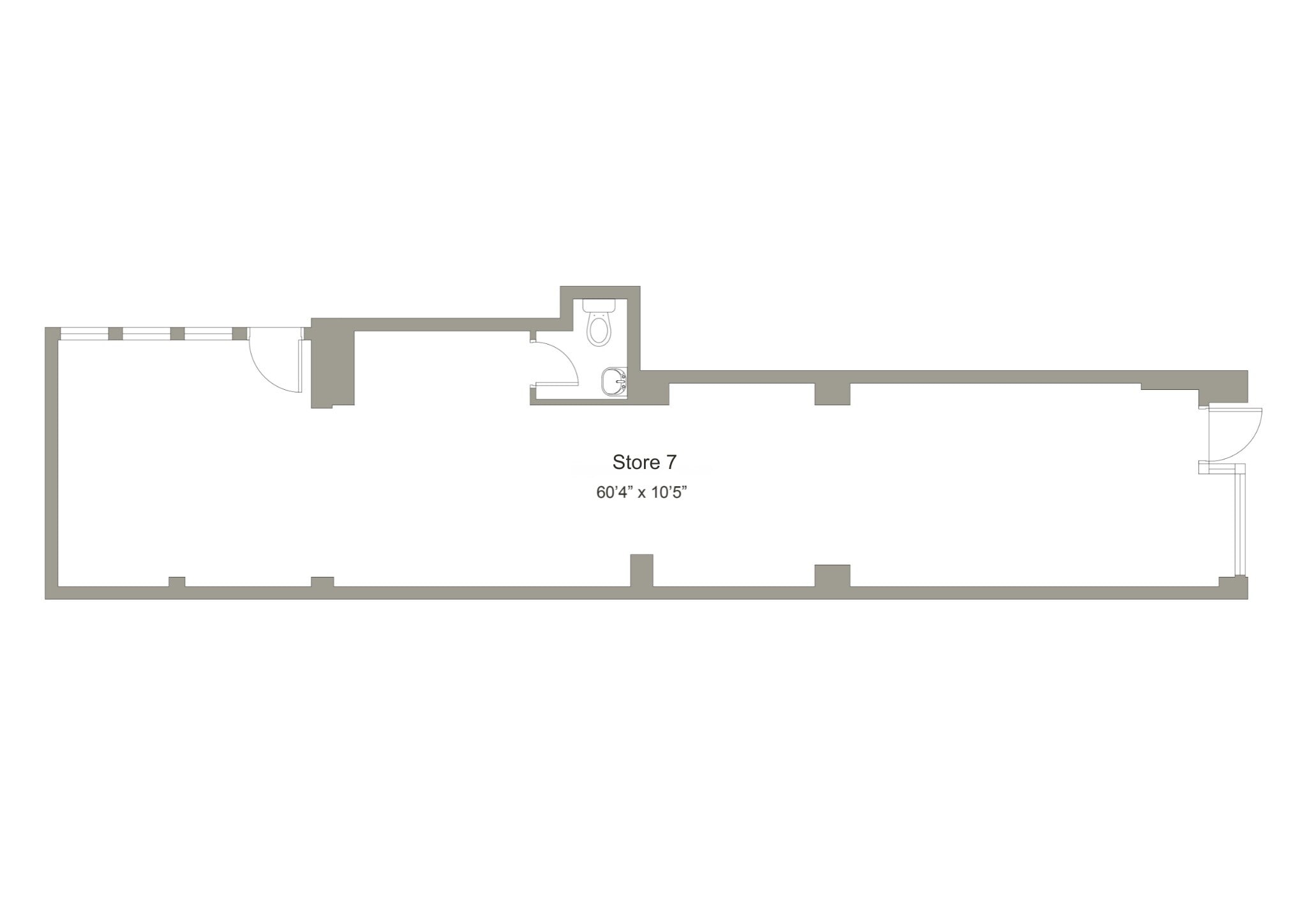 1183 Lexington Ave, New York, NY à louer Plan d’étage- Image 1 de 3