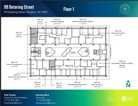 99 Detering St, Houston, TX for lease Floor Plan- Image 1 of 1