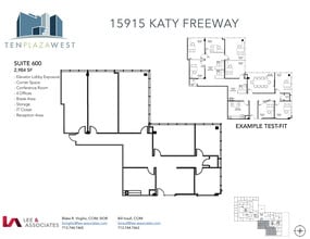 15915 Katy Fwy, Houston, TX for lease Floor Plan- Image 1 of 1
