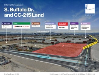 More details for S. Buffalo Drive and CC-215, Las Vegas, NV - Land for Sale