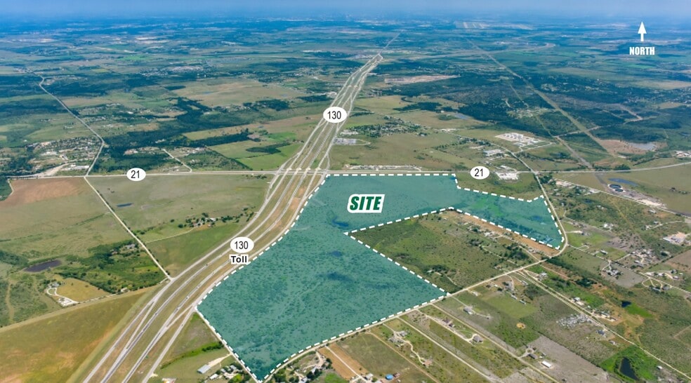 Southeast Corner of SH-130 & SH-21, Mustang Ridge, TX for sale - Primary Photo - Image 1 of 5