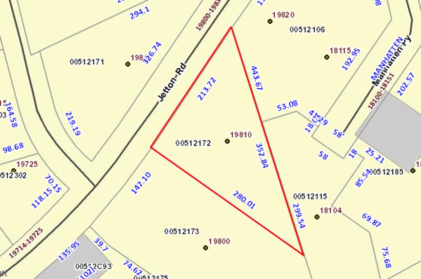 19810 Jetton Rd, Cornelius, NC à vendre - Plan cadastral - Image 1 de 1