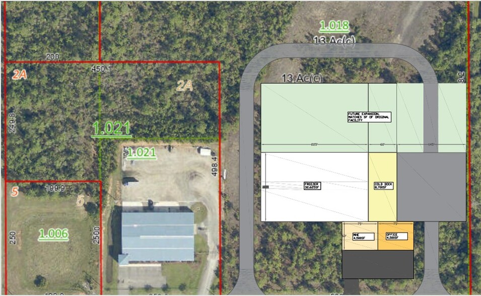 1739 Industrial Pky, Foley, AL à louer - Plan de site - Image 2 de 2