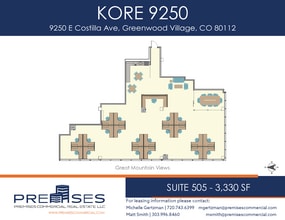 9250 E Costilla Ave, Greenwood Village, CO for lease Floor Plan- Image 1 of 1