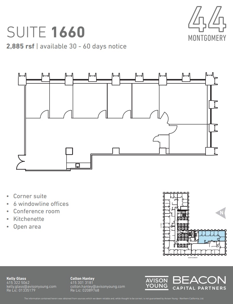 44 Montgomery St, San Francisco, CA for lease Floor Plan- Image 1 of 1