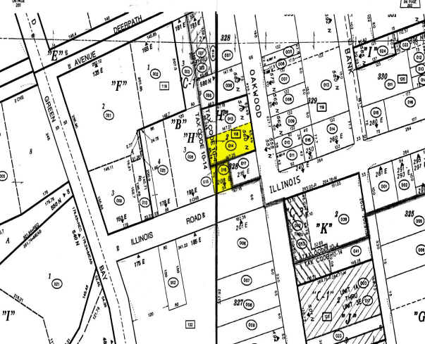 560 Oakwood Ave, Lake Forest, IL for sale - Plat Map - Image 3 of 8