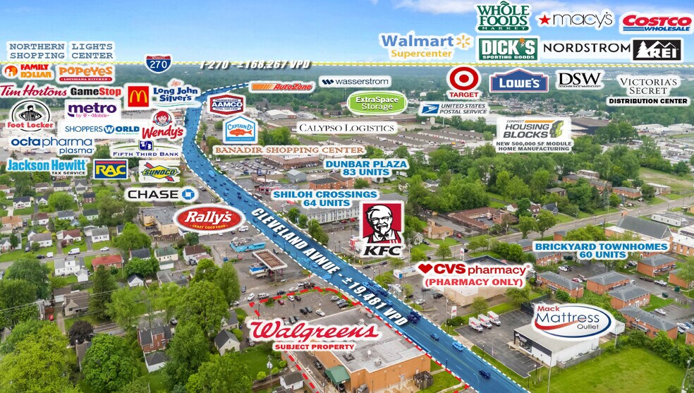 3093 Cleveland Ave, Columbus, OH à louer - Photo du bâtiment - Image 3 de 3