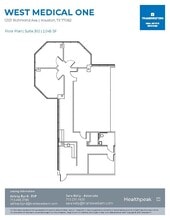 12121 Richmond Ave, Houston, TX à louer Plan d’étage- Image 1 de 2