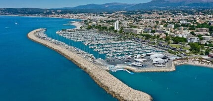 Saint-Laurent-du-Var - Aerial  map view
