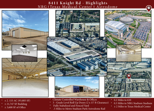8411 Knight Rd, Houston, TX - Aérien Vue de la carte - Image1