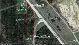 Plus de détails pour HWY 3 & FM 2004, Texas City, TX - Terrain à vendre