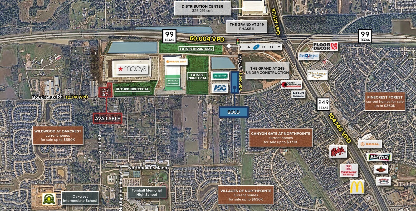 14523 Boudreaux Road, Tomball, TX à vendre Photo du bâtiment- Image 1 de 2