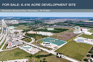 More details for 3060 Innovation Ct, Rosenberg, TX - Land for Sale