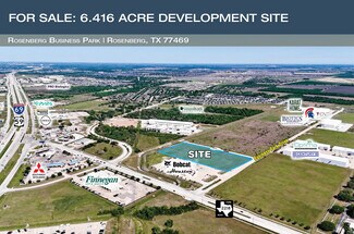 Plus de détails pour 3060 Innovation Ct, Rosenberg, TX - Terrain à vendre