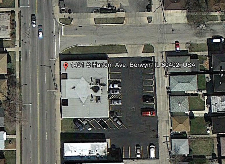 1401-1405 Harlem Ave, Berwyn, IL for lease - Aerial - Image 2 of 8