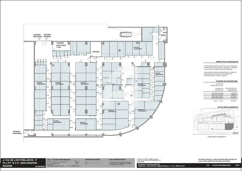 Industriel dans Madrid, Madrid à vendre - Plan d’étage type - Image 2 de 2