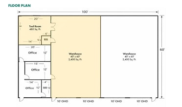 17430 East St, North Fort Myers, FL à louer Plan d’étage- Image 1 de 1