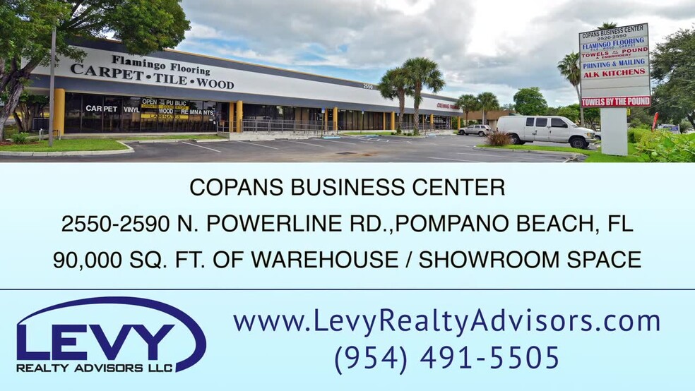 2570-2580 N Powerline Rd, Pompano Beach, FL for lease - Commercial Listing Video - Image 2 of 12