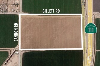 SEC E Gillet St, El Centro, CA - Aérien  Vue de la carte