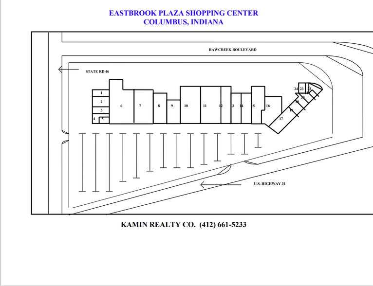 2520-2630 Eastbrook Plz, Columbus, IN for lease - Building Photo - Image 3 of 3