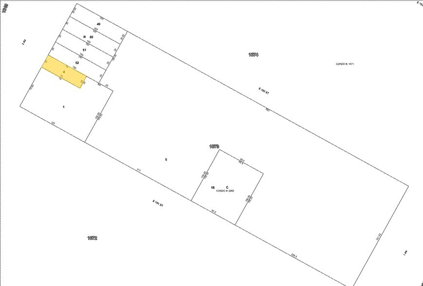 1974 2nd Ave, New York, NY à vendre - Plan cadastral - Image 2 de 11