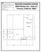 20695 S Western Ave, Torrance, CA for lease Floor Plan- Image 1 of 1