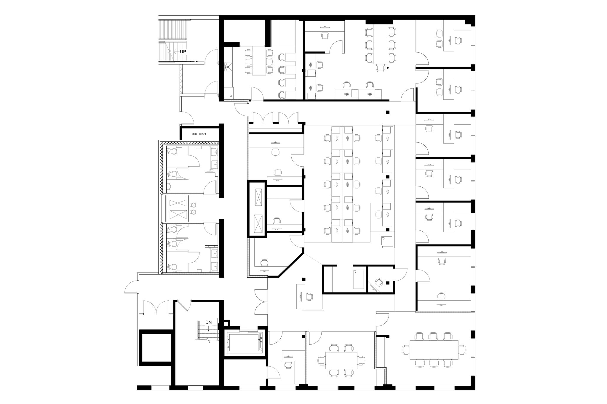 1040 W Huron St, Chicago, IL for lease Floor Plan- Image 1 of 1
