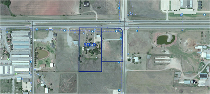 2933 SE Lee Blvd, Lawton, OK - Aerial map view