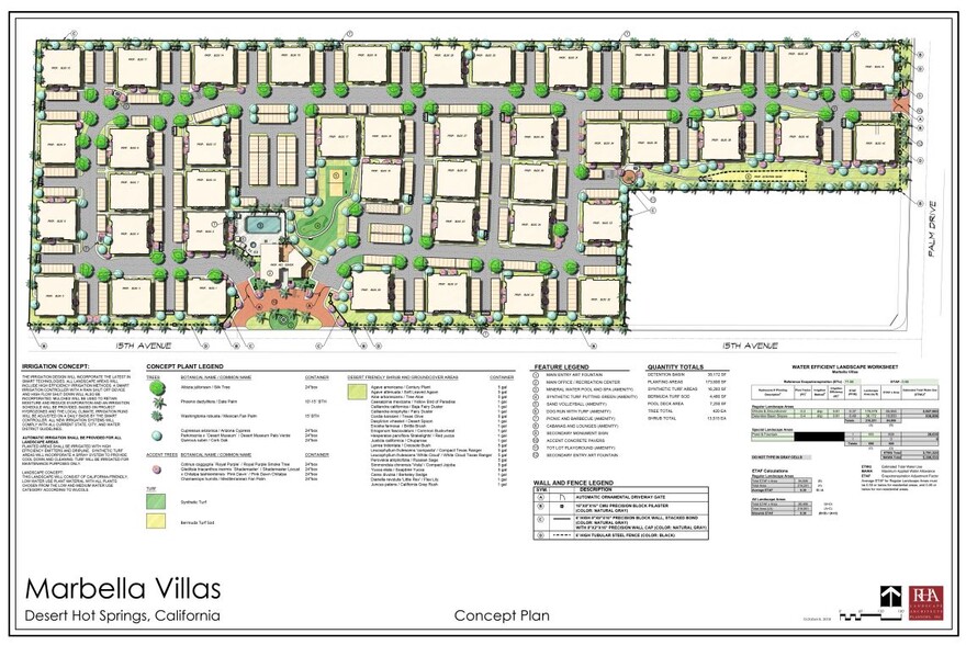 Palm Dr, Desert Hot Springs, CA à vendre - Plan de site - Image 1 de 8