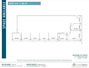 1111 N Westshore Blvd, Tampa, FL à louer Plan d  tage- Image 1 de 1