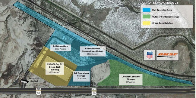 Plus de détails pour 17127 Inland Port Dr, Fernley, NV - Terrain à louer