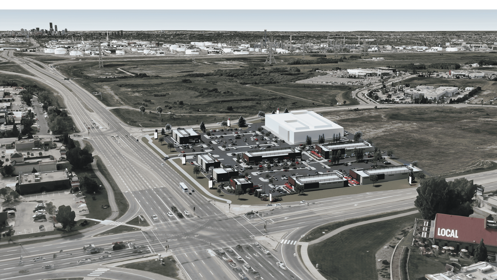 1048 Broadmoor Blvd, Sherwood Park, AB for lease - Aerial - Image 2 of 7