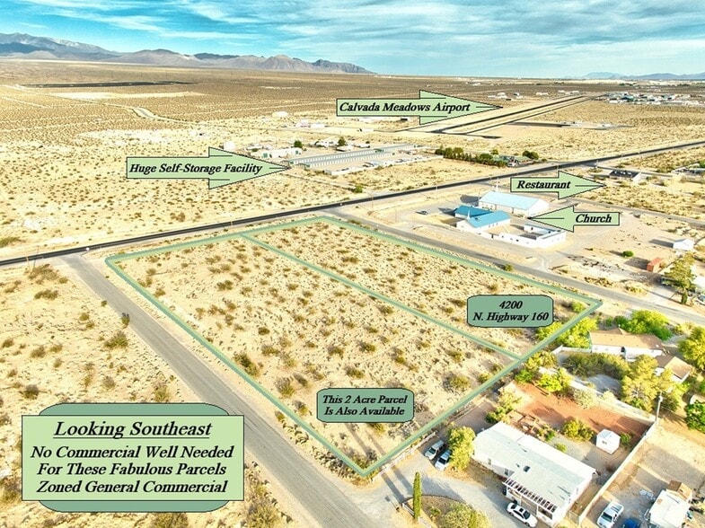 4200 N. Highway 160, Pahrump, NV for sale - Aerial - Image 2 of 13