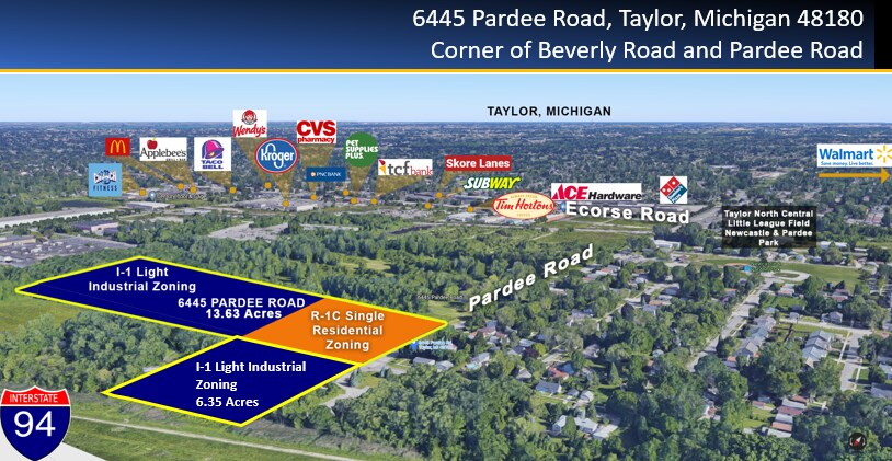 6445 Pardee Rd, Taylor, MI à vendre Photo du bâtiment- Image 1 de 6