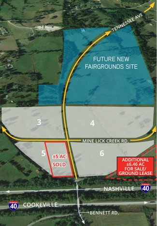 Plus de détails pour 3 Tennessee Ave, Cookeville, TN - Terrain à vendre