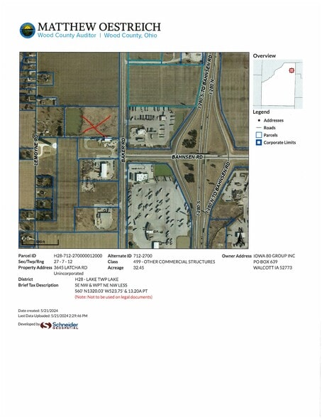 I-280 and Bahnsen Rd, Perrysburg, OH à vendre - Aérien - Image 3 de 6