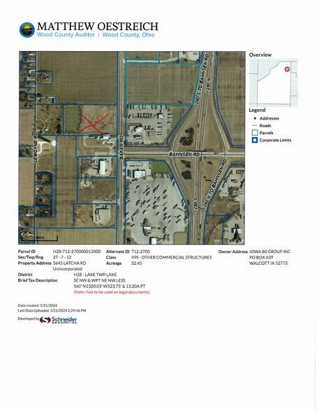 I-280 and Bahnsen Rd, Perrysburg, OH à vendre - Aérien - Image 3 de 6