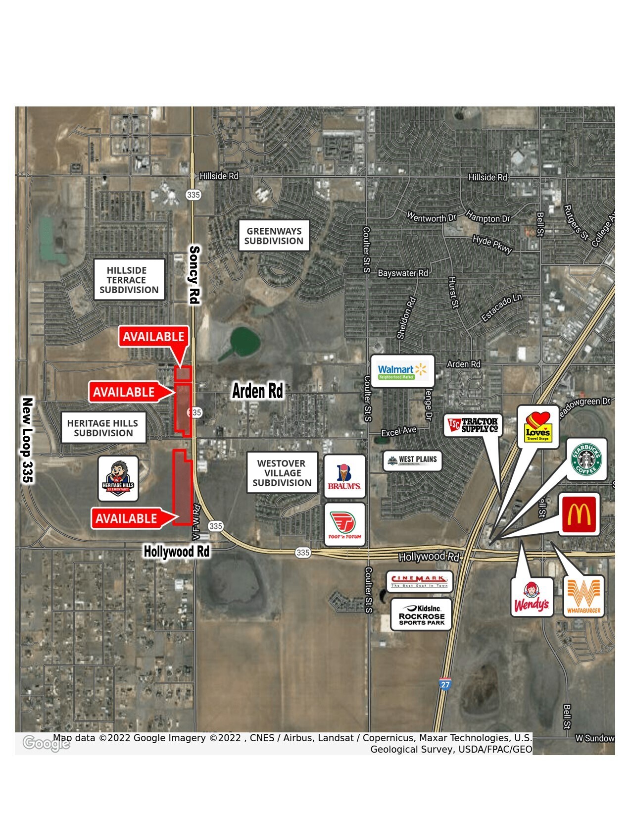 Soncy (Loop 335) between Arden & Hollywood, Amarillo, TX for sale Building Photo- Image 1 of 3