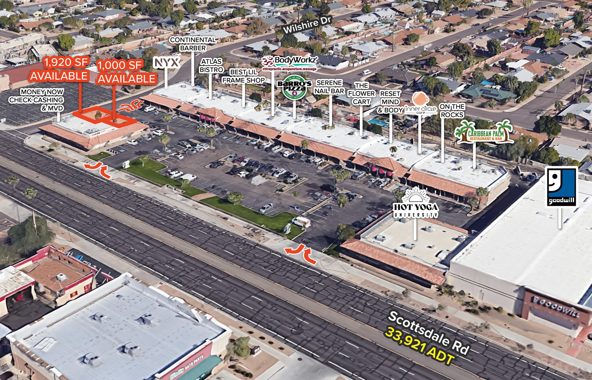 2115-2141 N Scottsdale Rd, Scottsdale, AZ à louer Photo principale- Image 1 de 5