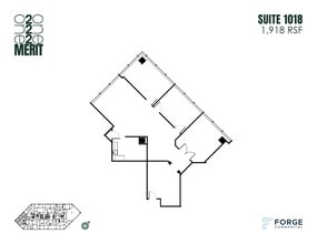 12221 Merit Dr, Dallas, TX à louer Plan d’étage- Image 1 de 1
